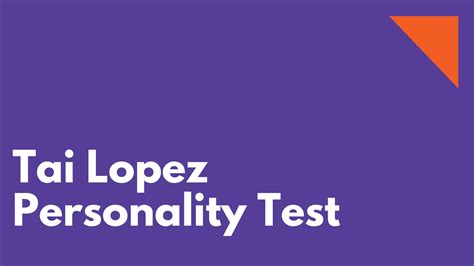 tai lopez test